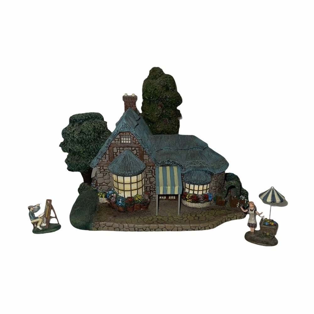 Vtg Hawthorne Village Kinkade's Falbrooke Florist
